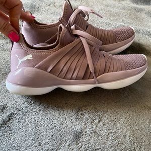Puma light purple sneakers